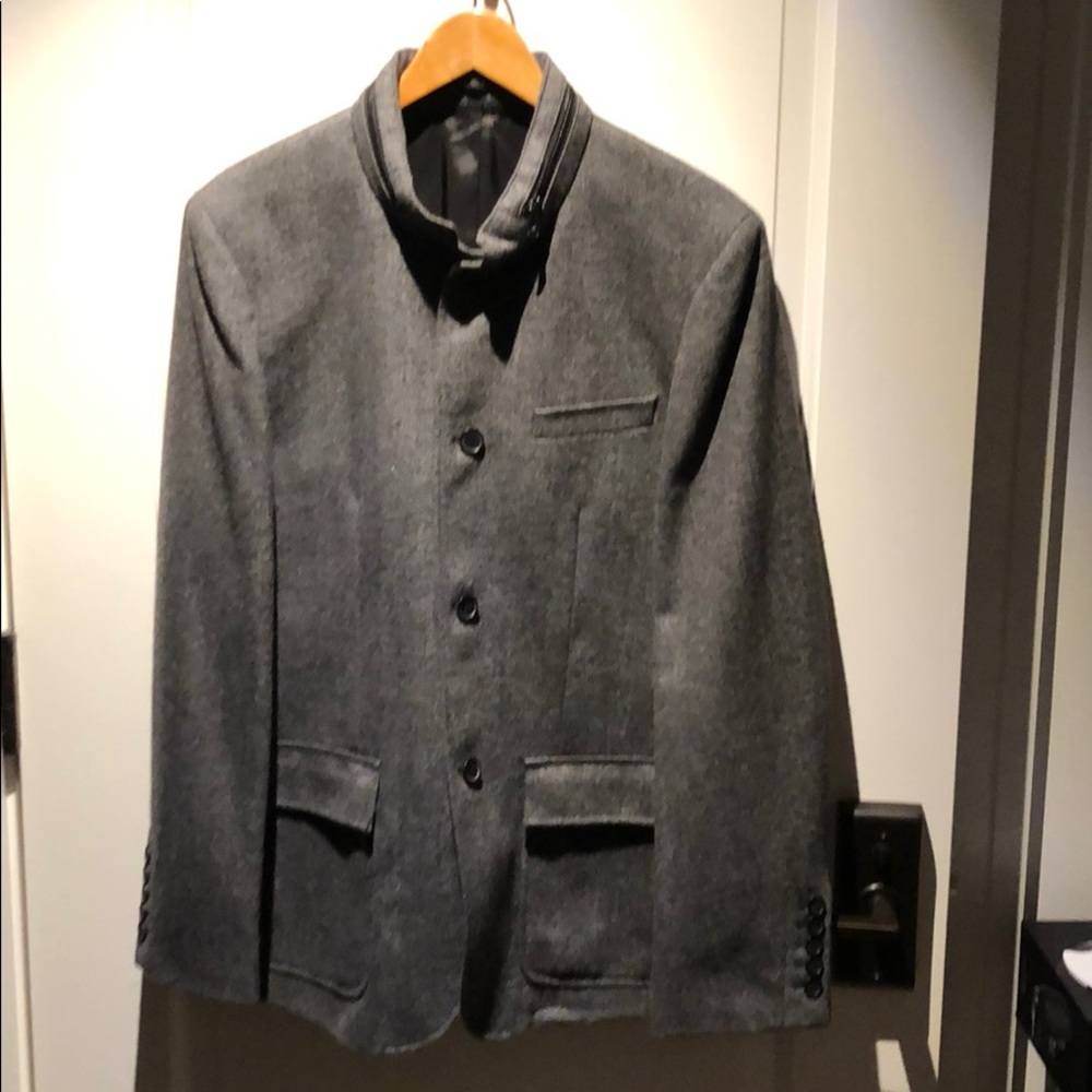 Kenneth Cole Heather Gray Blazer